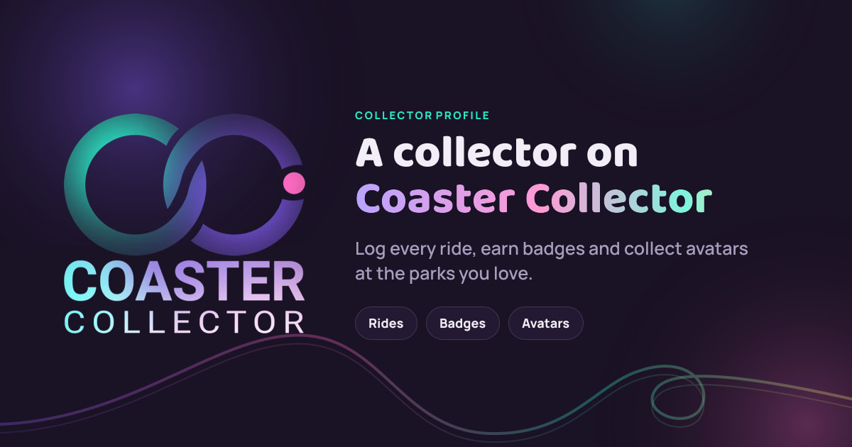The plain Coaster Collector card