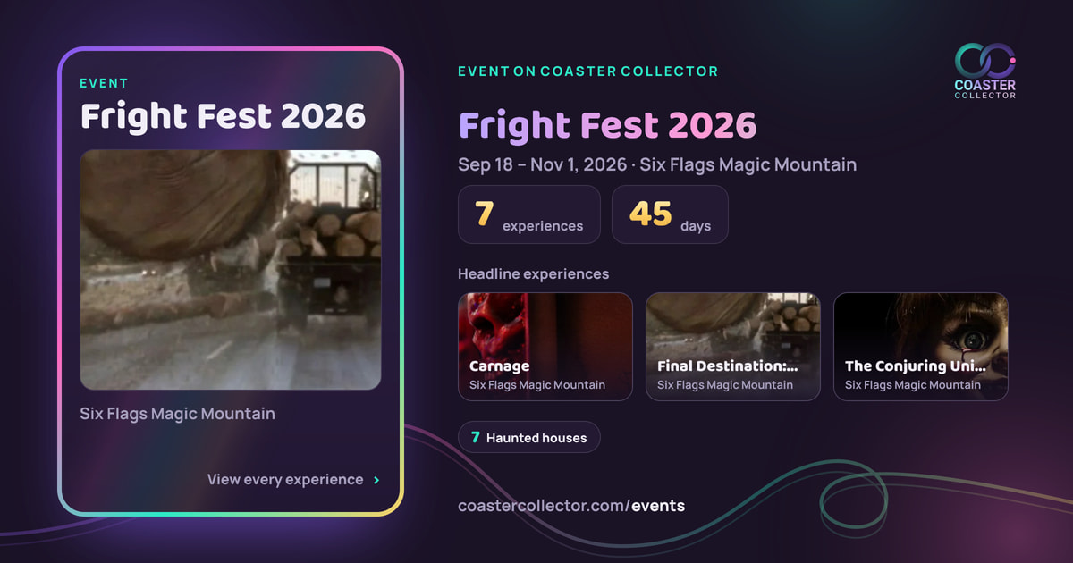 The card for Fright Fest 2026, as it appears where the link is posted