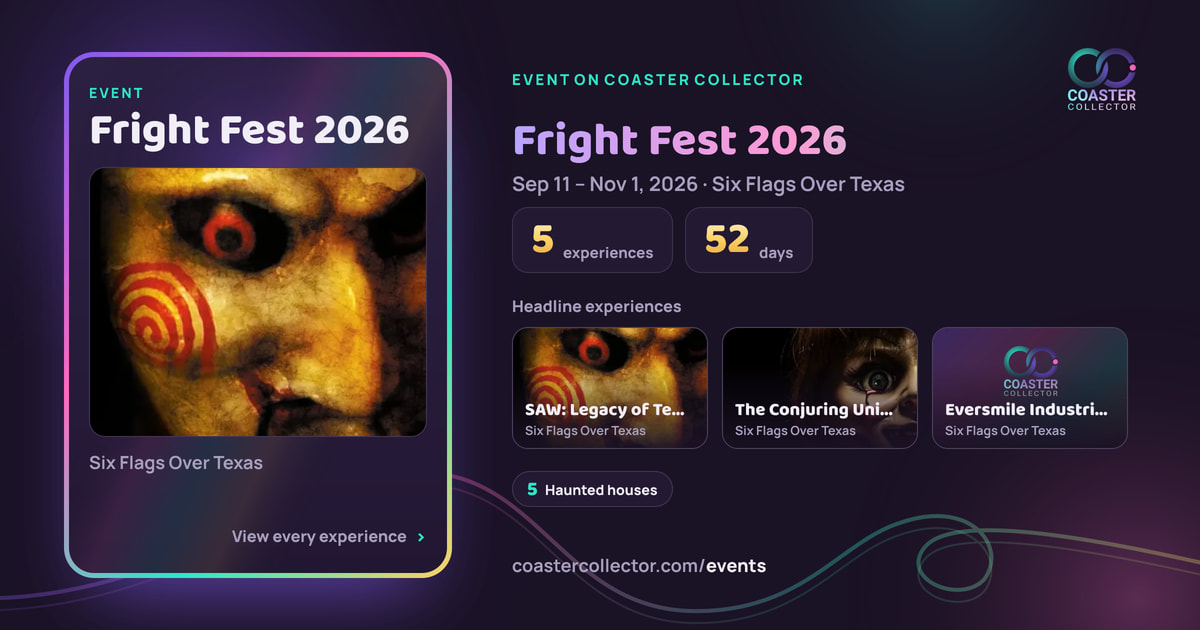 The card for Fright Fest 2026, as it appears where the link is posted